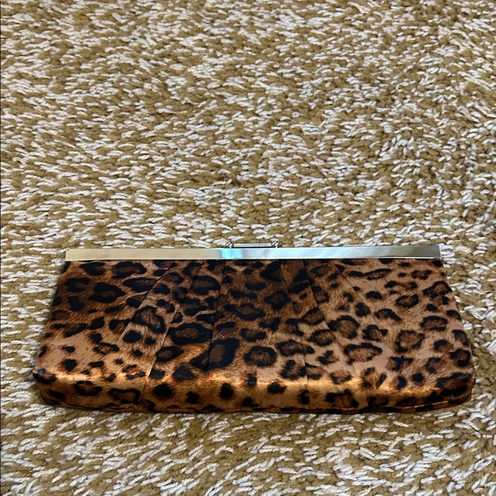 Gunne Sax Animal Print Clutch - Picture 2 of 5
